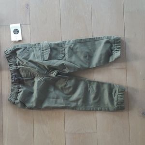 3/$18 - George Pants army green 18-24M
